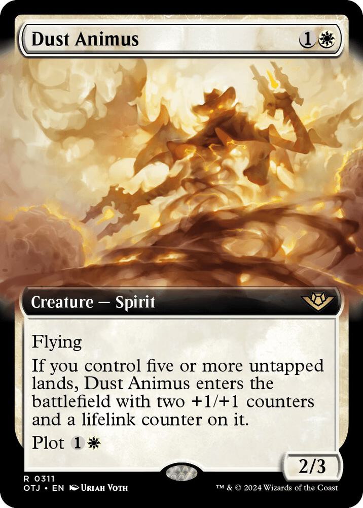 Dust Animus 311/286 (Outlaws of Thunder Junction)  - Extended Art | Good Games Modbury