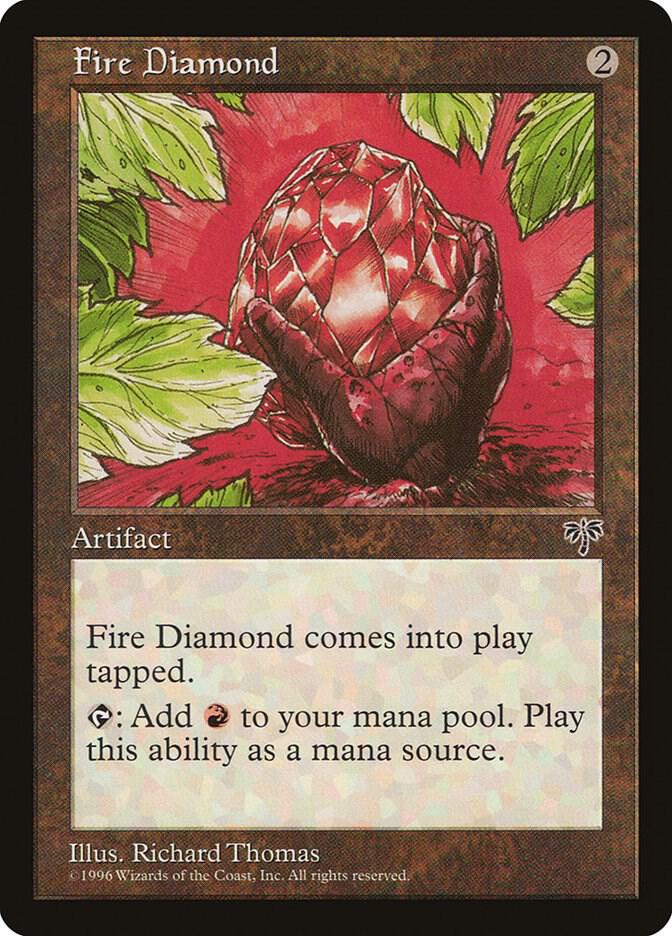 Fire Diamond 302/350 (Mirage)  | Good Games Modbury