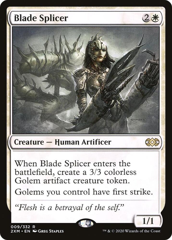 Blade Splicer 9/332 (Double Masters)  - Foil | Good Games Modbury