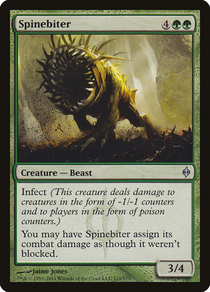 Spinebiter 121 (New Phyrexia)  | Good Games Modbury
