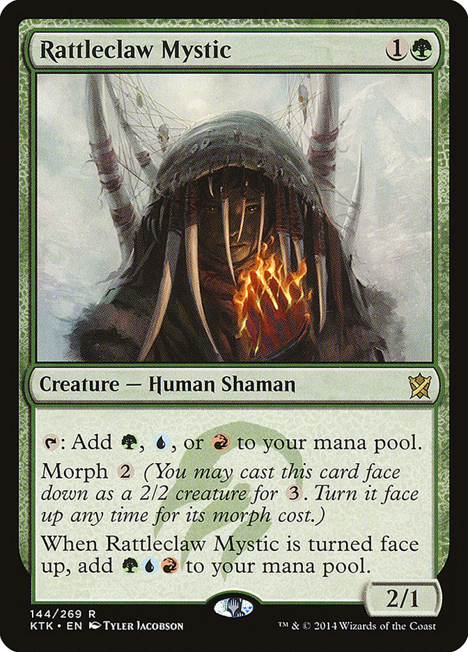 Rattleclaw Mystic 144/269 (Khans of Tarkir)  - Foil | Good Games Modbury