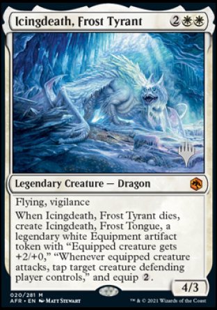 Icingdeath, Frost Tyrant (Promo Pack) [Dungeons & Dragons: Adventures in the Forgotten Realms Promos] | Good Games Modbury