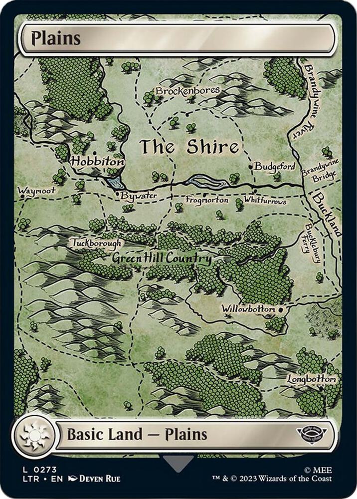 Plains 273 (Universes Beyond: The Lord of the Rings: Tales of Middle-earth)  - Full Art | Good Games Modbury