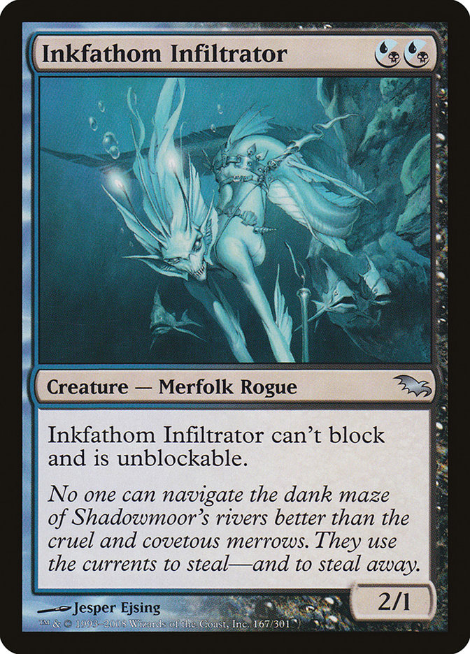 Inkfathom Infiltrator [Shadowmoor] | Good Games Modbury
