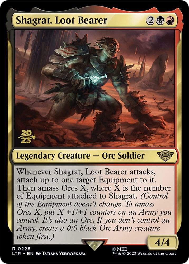 Shagrat Loot Bearer 228s/86 (Prerelease Cards)  - Foil | Good Games Modbury