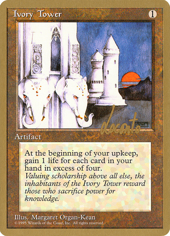 Ivory Tower (Michael Loconto) [Pro Tour Collector Set] | Good Games Modbury