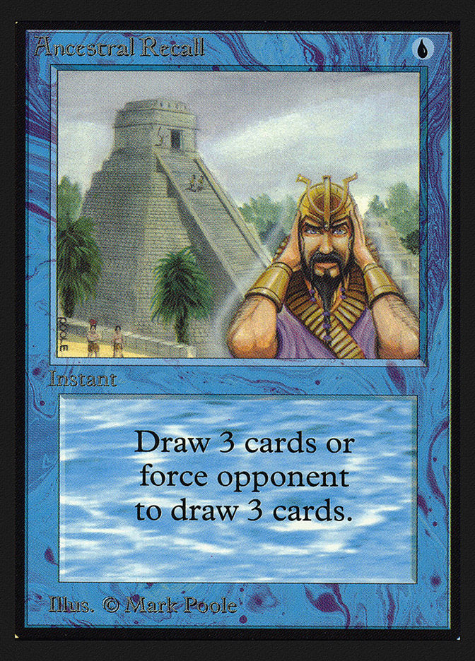Ancestral Recall [Collectors' Edition] | Good Games Modbury