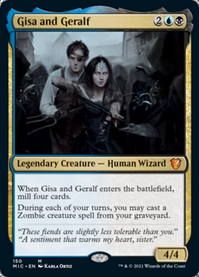 Gisa and Geralf [Innistrad: Midnight Hunt Commander] | Good Games Modbury