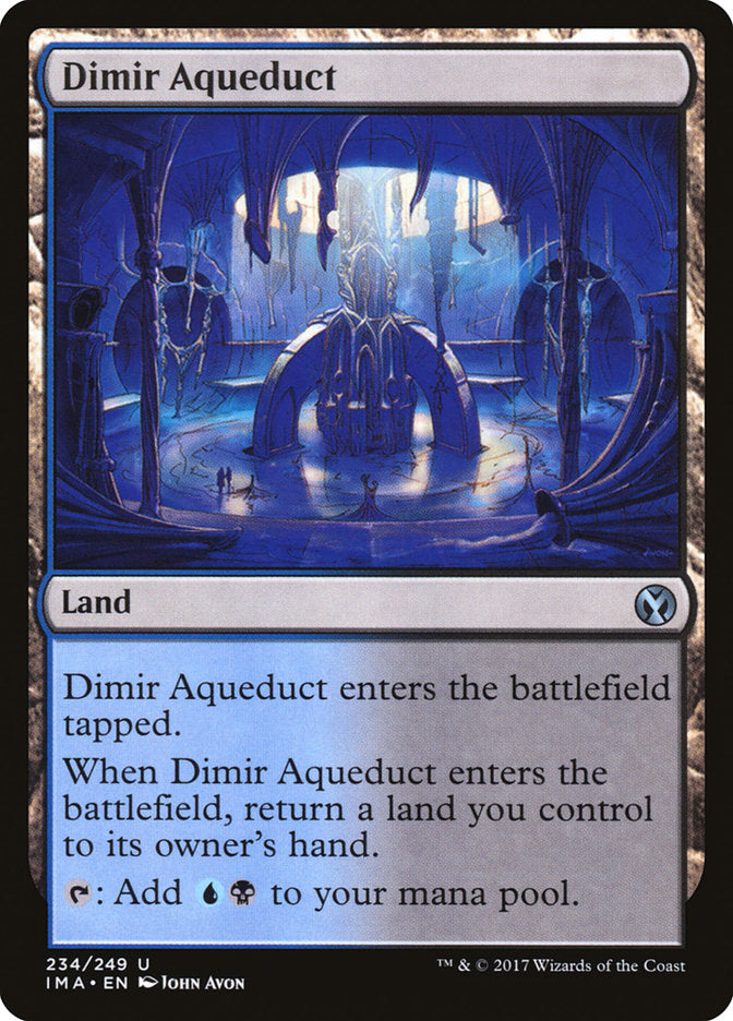 Dimir Aqueduct [Iconic Masters] | Good Games Modbury