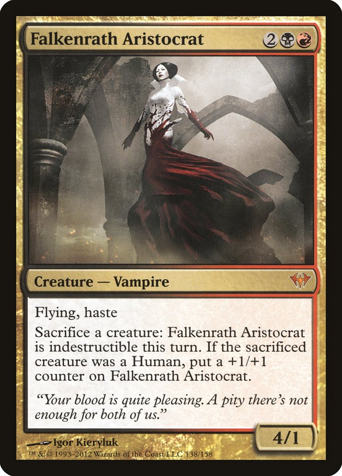 Falkenrath Aristocrat [Dark Ascension] | Good Games Modbury