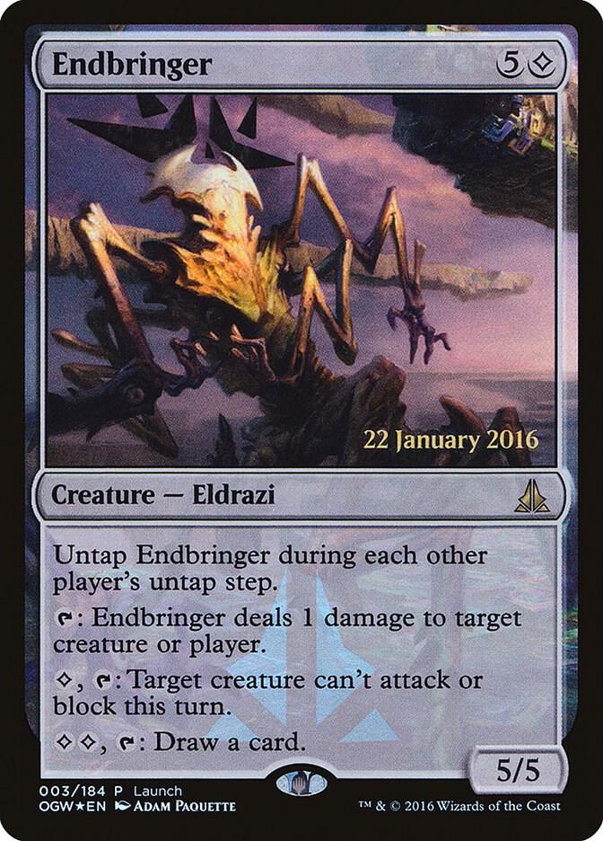 Endbringer 3 (Launch Party & Release Event Promos)  - Foil | Good Games Modbury