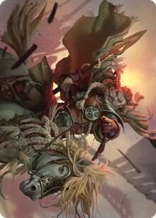 Eomer of the Riddermark Art Card 9 (Art Series: Universes Beyond: The Lord of the Rings: Tales of Middle-earth)  | Good Games Modbury