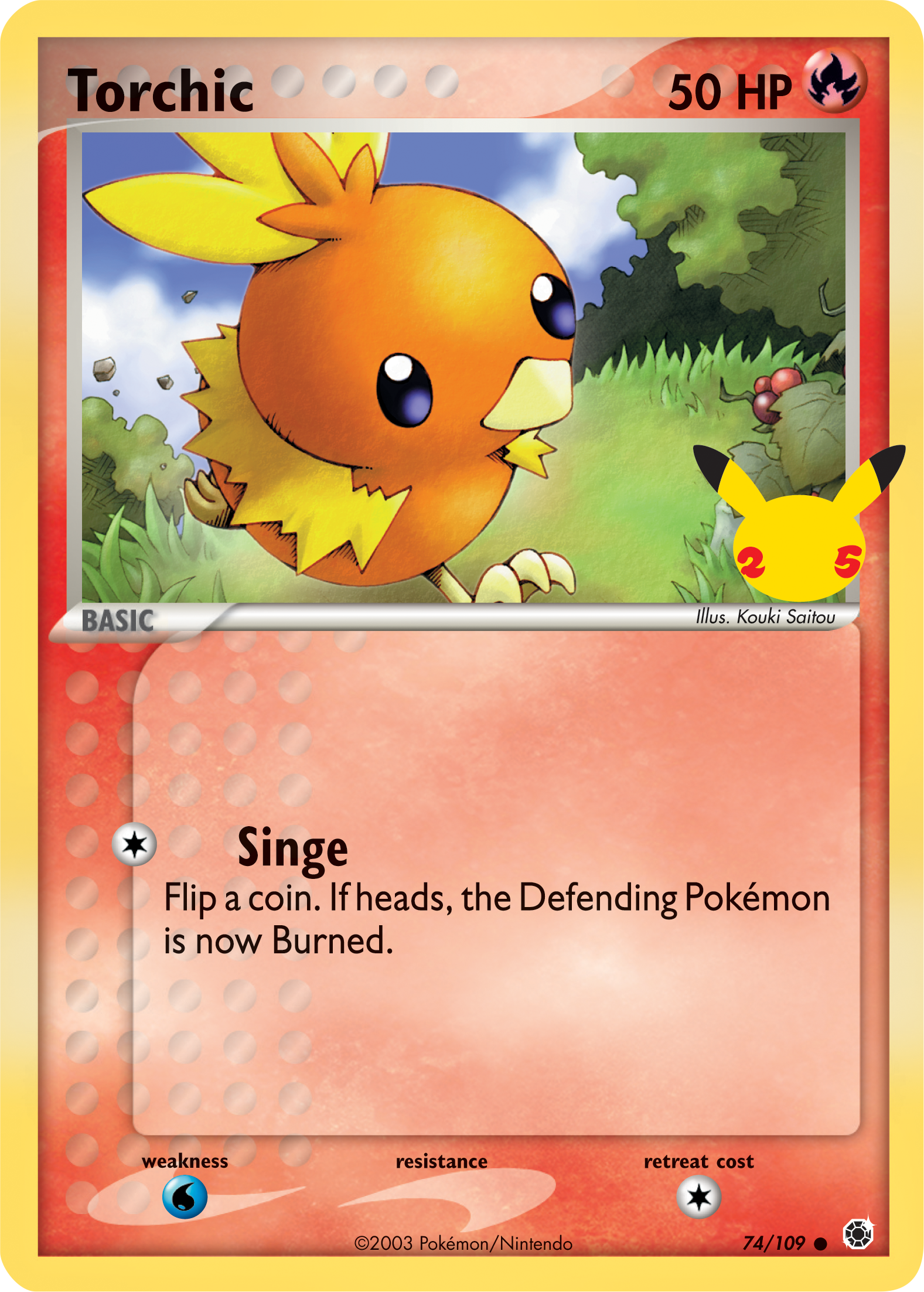 Torchic (74/109) [First Partner Pack] | Good Games Modbury