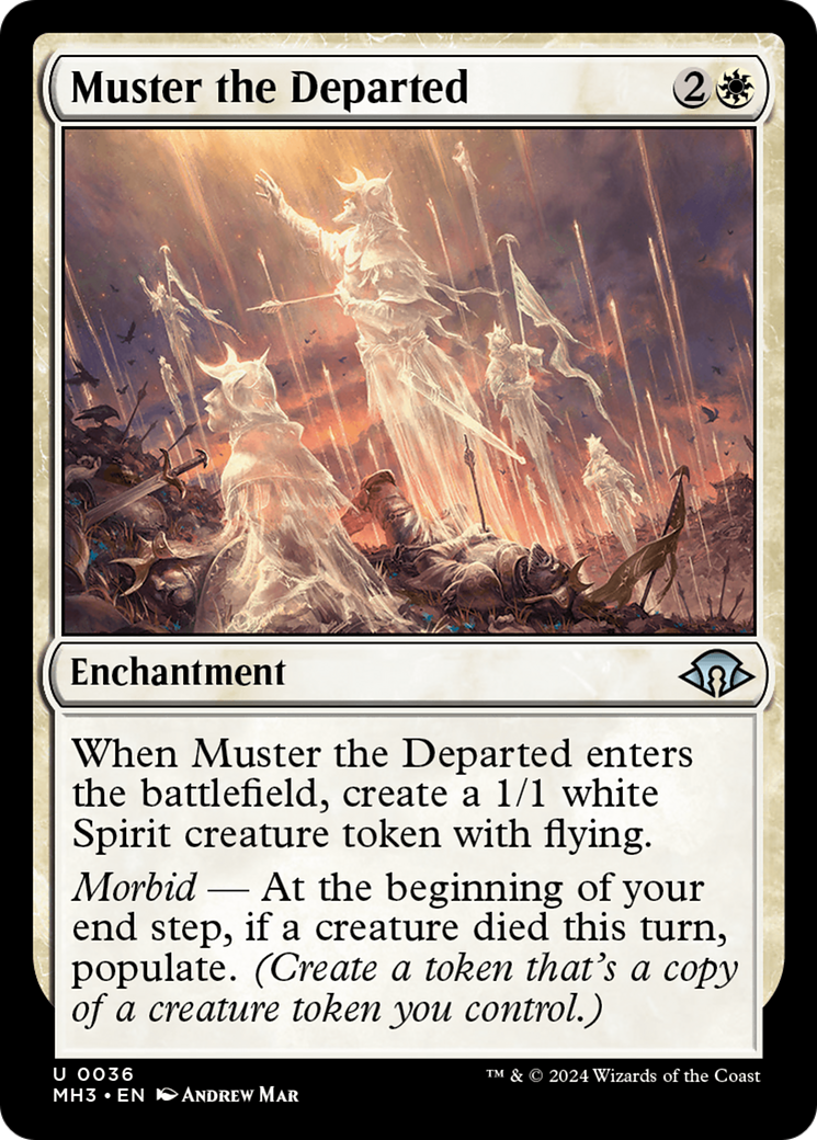 Muster the Departed [Modern Horizons 3] | Good Games Modbury