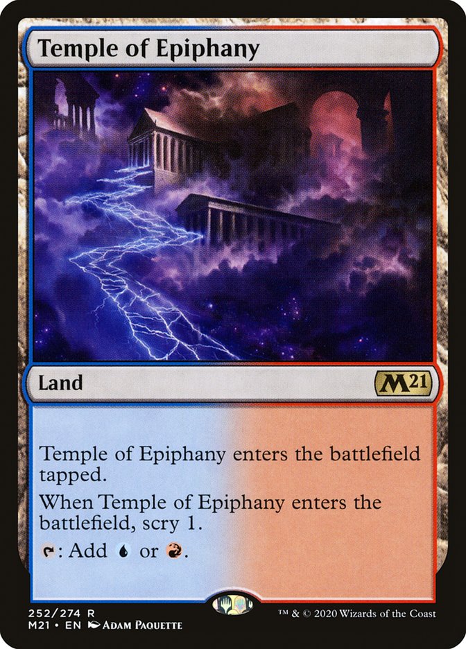 Temple of Epiphany [Core Set 2021] | Good Games Modbury