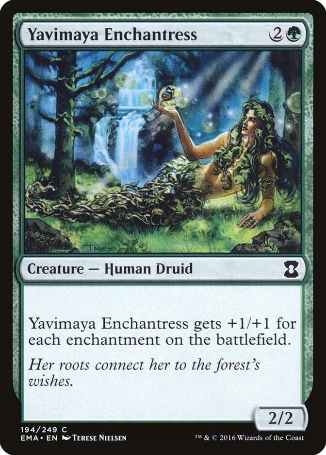 Yavimaya Enchantress 194/249 (Eternal Masters)  - Foil | Good Games Modbury