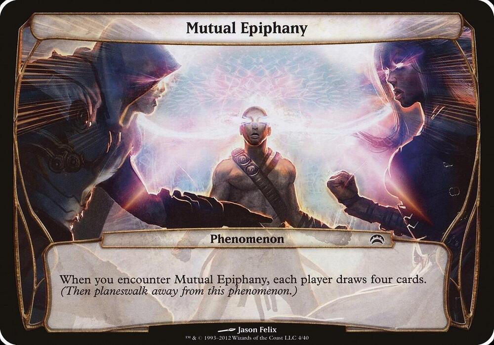 Mutual Epiphany Planechase 2012 4/40 (Oversize Cards)  | Good Games Modbury