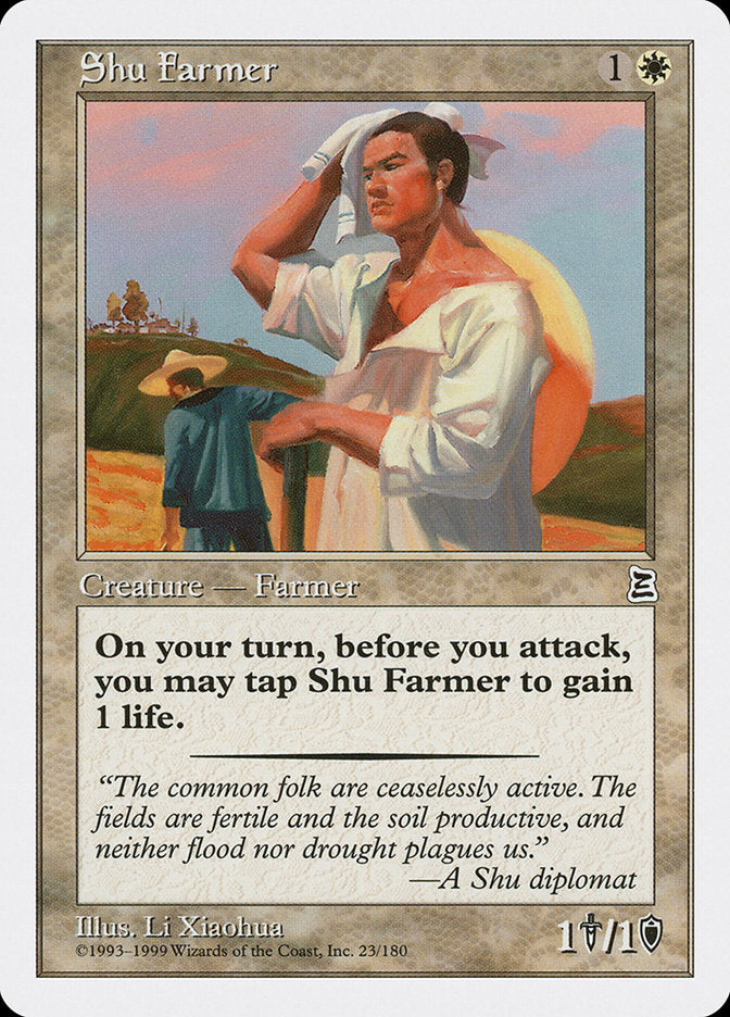 Shu Farmer 23/180 (Portal Three Kingdoms)  | Good Games Modbury