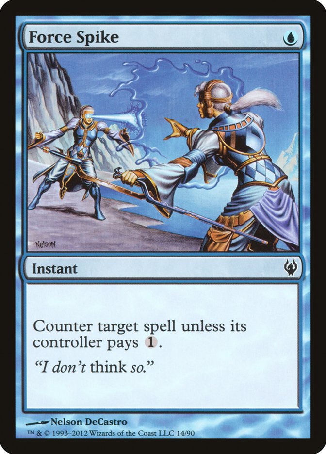 Force Spike 14/90 (Duel Decks: Izzet vs. Golgari)  | Good Games Modbury