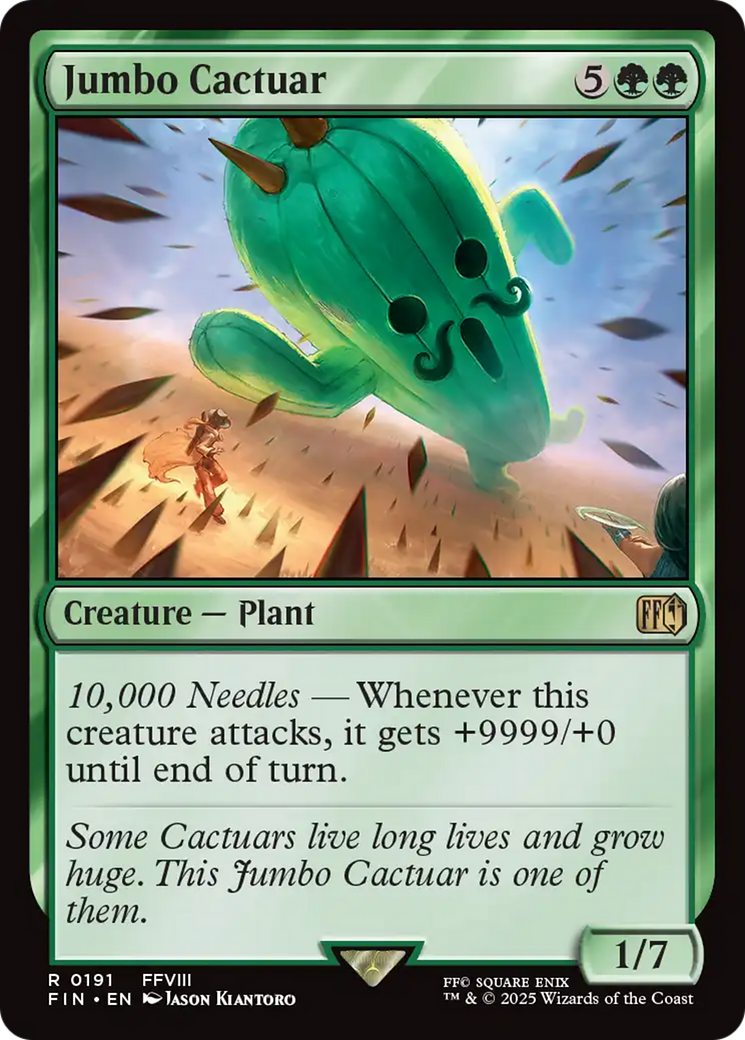 Jumbo Cactuar [FINAL FANTASY] | Good Games Modbury