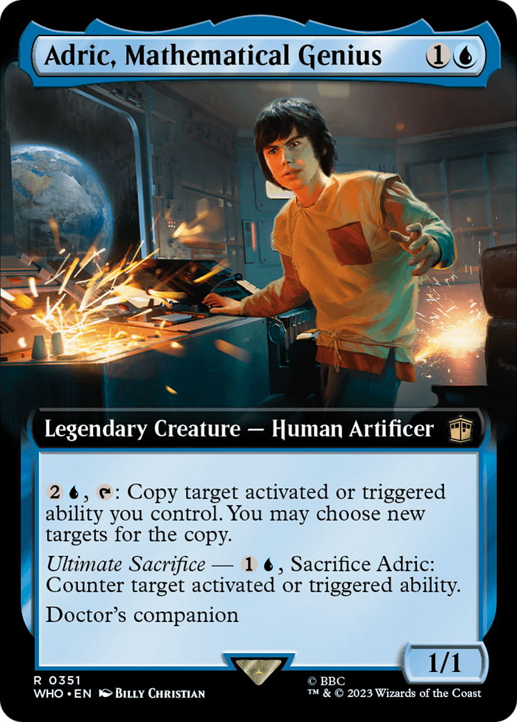 Adric, Mathematical Genius (Extended Art) [Doctor Who] | Good Games Modbury