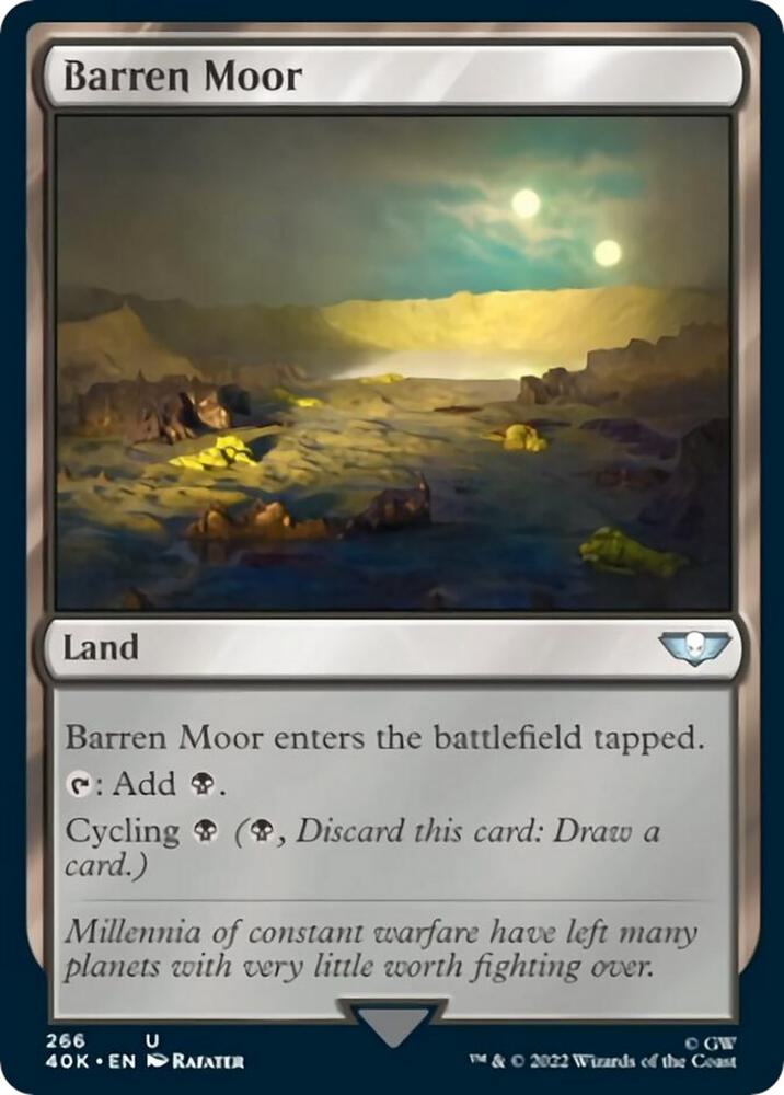 Barren Moor 266/617 (Universes Beyond: Warhammer 40,000)  | Good Games Modbury