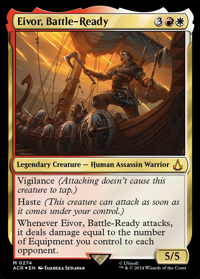 Eivor, Battle-Ready 274 (Universes Beyond: Assassin's Creed)  - Foil | Good Games Modbury