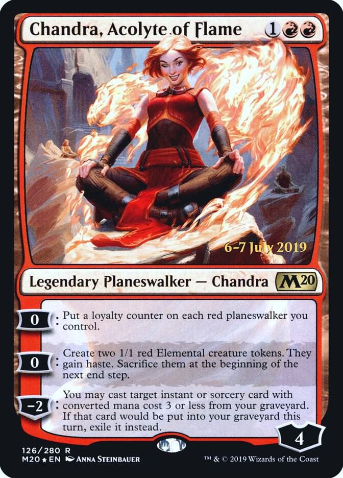 Chandra Acolyte of Flame 126s/144 (Prerelease Cards)  - Foil | Good Games Modbury