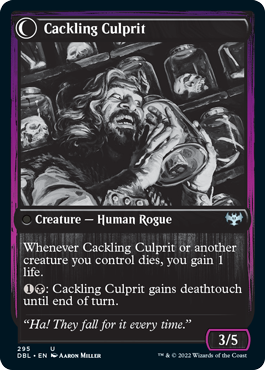 Panicked Bystander // Cackling Culprit [Innistrad: Double Feature] | Good Games Modbury