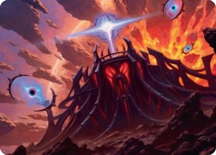 Secluded Starforge Art Card 32 (Art Series: Edge of Eternities)  | Good Games Modbury