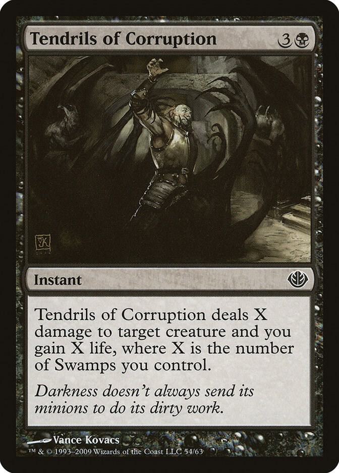 Tendrils of Corruption 54/63 (Duel Decks: Garruk vs. Liliana)  | Good Games Modbury