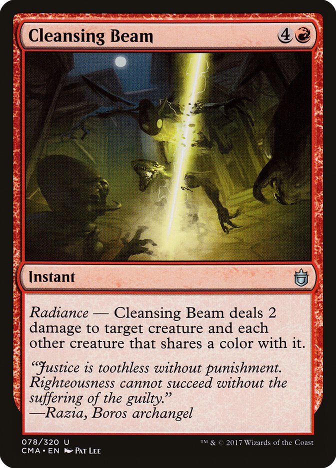Cleansing Beam 78/320 (Commander Anthology)  | Good Games Modbury