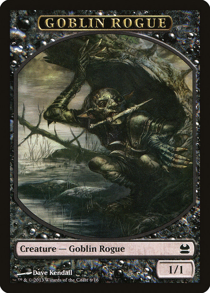 Goblin Rogue Token [Modern Masters Tokens] | Good Games Modbury