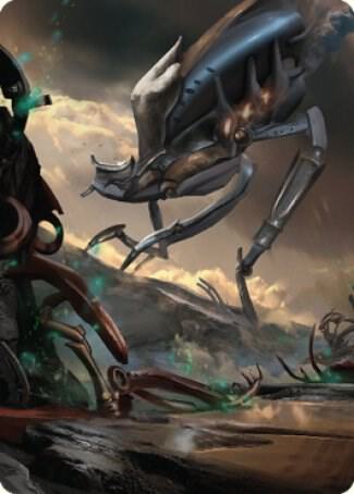 Swamp 51 Art Card 51 (Art Series: The Brothers' War)  | Good Games Modbury