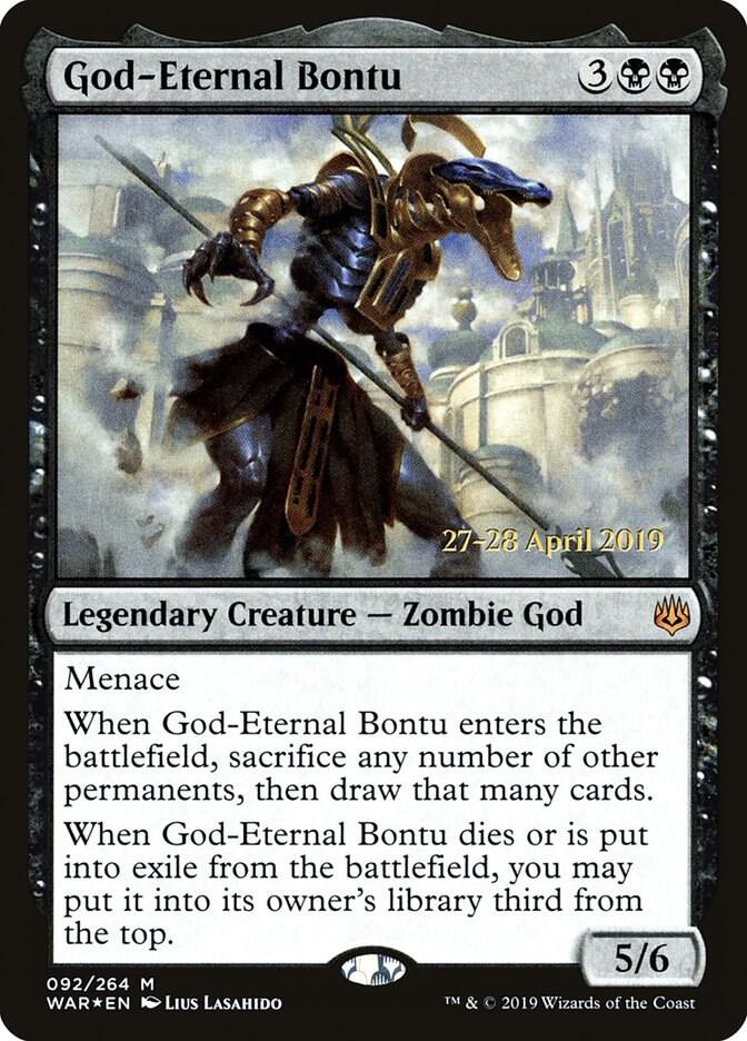 God Eternal Bontu 92s/176 (Prerelease Cards)  - Foil | Good Games Modbury