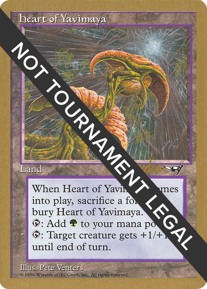 Heart of Yavimaya 1997 Svend Geertsen ALL sg138/131 (World Championship Decks)  | Good Games Modbury