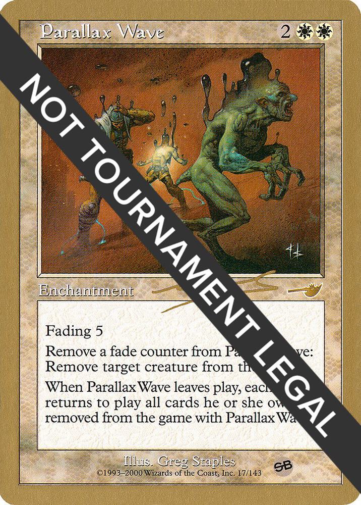 Parallax Wave 2000 Nicolas Labarre NMS SB nl17sb/117 (World Championship Decks)  | Good Games Modbury