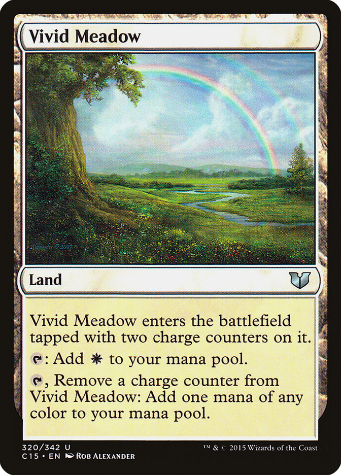 Vivid Meadow [Commander 2015] | Good Games Modbury