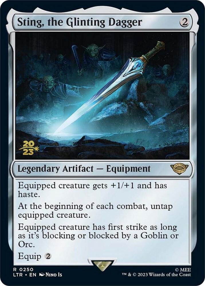 Sting the Glinting Dagger 250s/86 (Prerelease Cards)  - Foil | Good Games Modbury