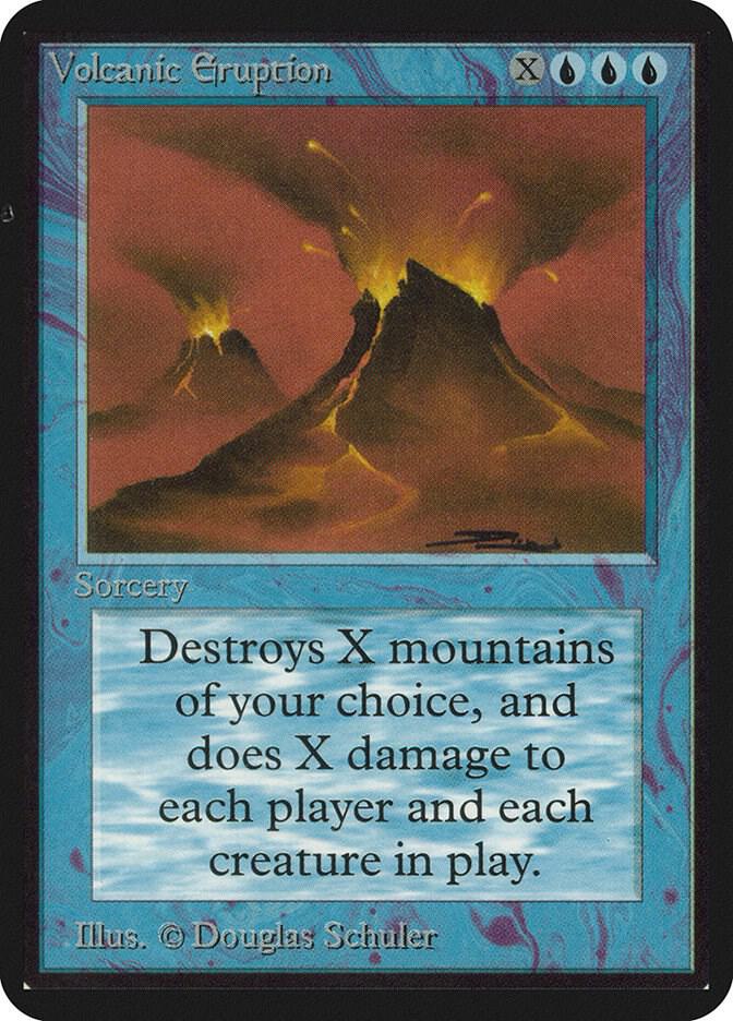 Volcanic Eruption 88/295 (Alpha Edition)  | Good Games Modbury