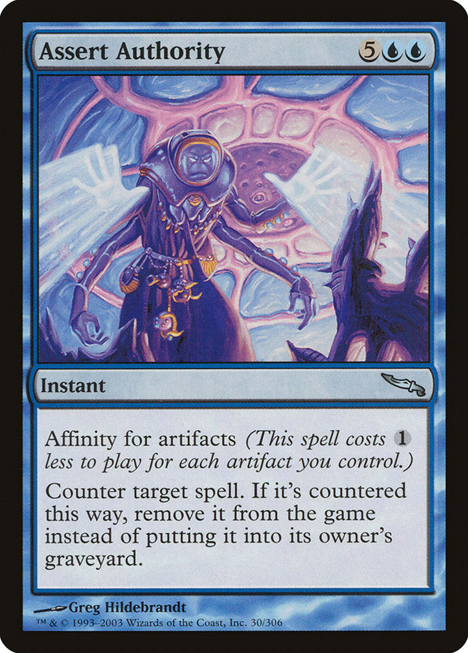 Assert Authority 30/306 (Mirrodin)  | Good Games Modbury