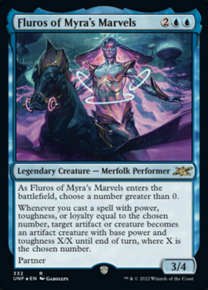 Fluros of Myra's Marvels (Galaxy Foil) [Unfinity] | Good Games Modbury