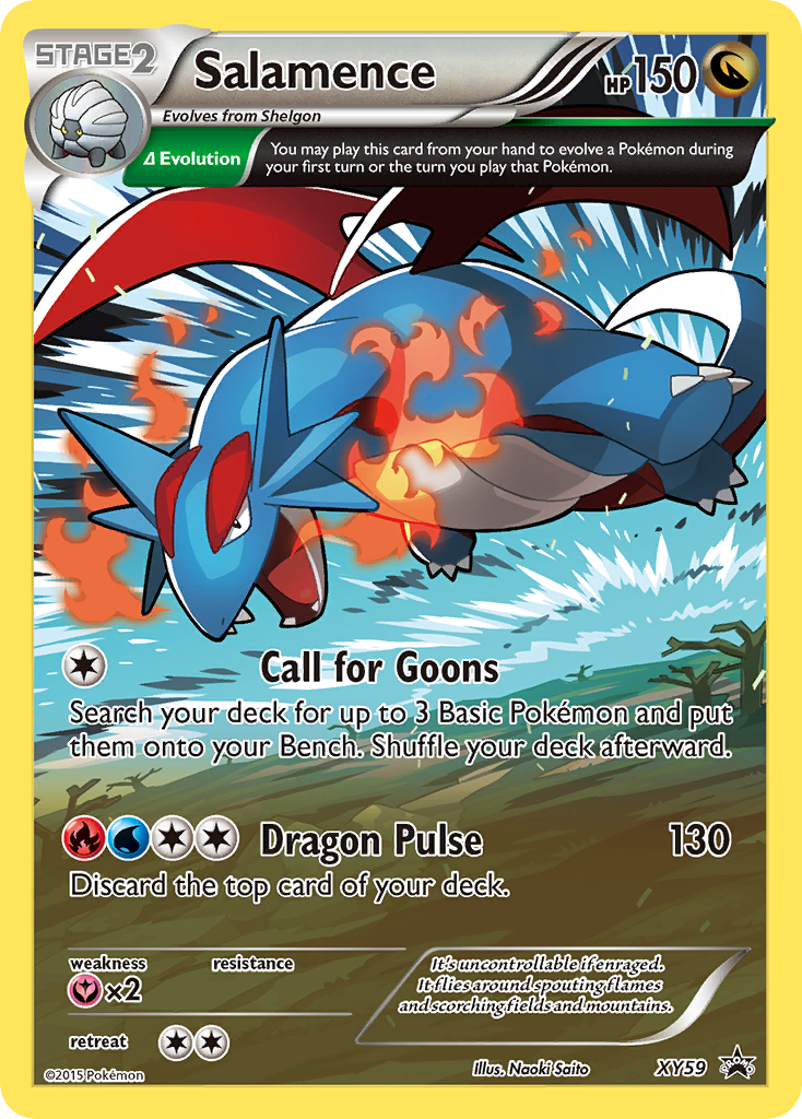 Salamence (XY59) [XY: Black Star Promos] | Good Games Modbury