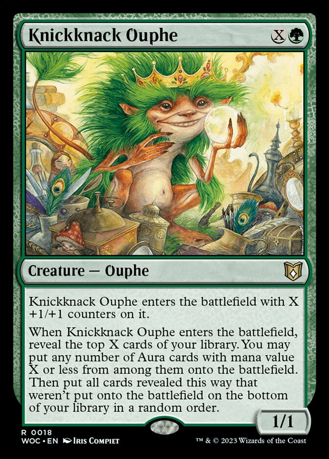 Knickknack Ouphe 18/173 (Commander: Wilds of Eldraine)  | Good Games Modbury