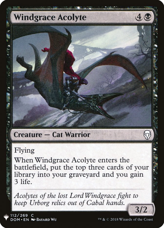 Windgrace Acolyte [Mystery Booster] | Good Games Modbury