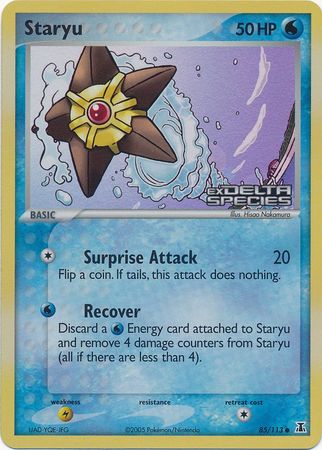Staryu (85/113) (Stamped) [EX: Delta Species] | Good Games Modbury
