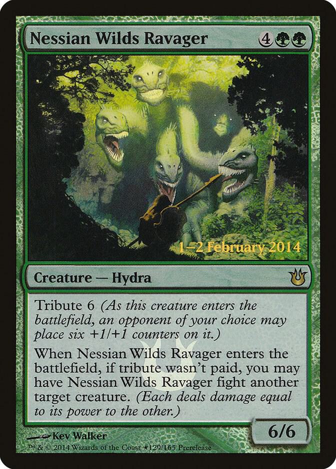 Nessian Wilds Ravager 129★/9 (Prerelease Cards)  - Foil | Good Games Modbury