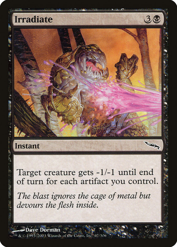 Irradiate 67/306 (Mirrodin)  - Foil | Good Games Modbury