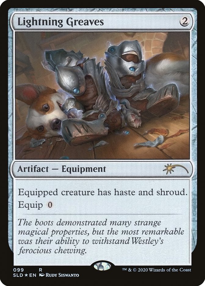 Lightning Greaves [Secret Lair Drop Series] | Good Games Modbury