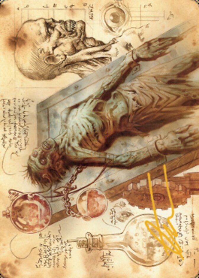 Ashnod's Altar Art Card (Gold-Stamped Signature) [The Brothers' War Art Series] | Good Games Modbury